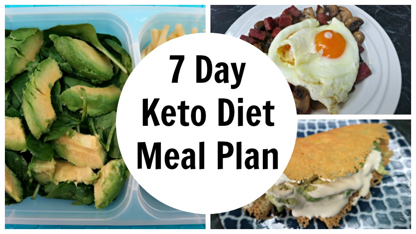 7 Day Ketogenic Diet Meal Plan